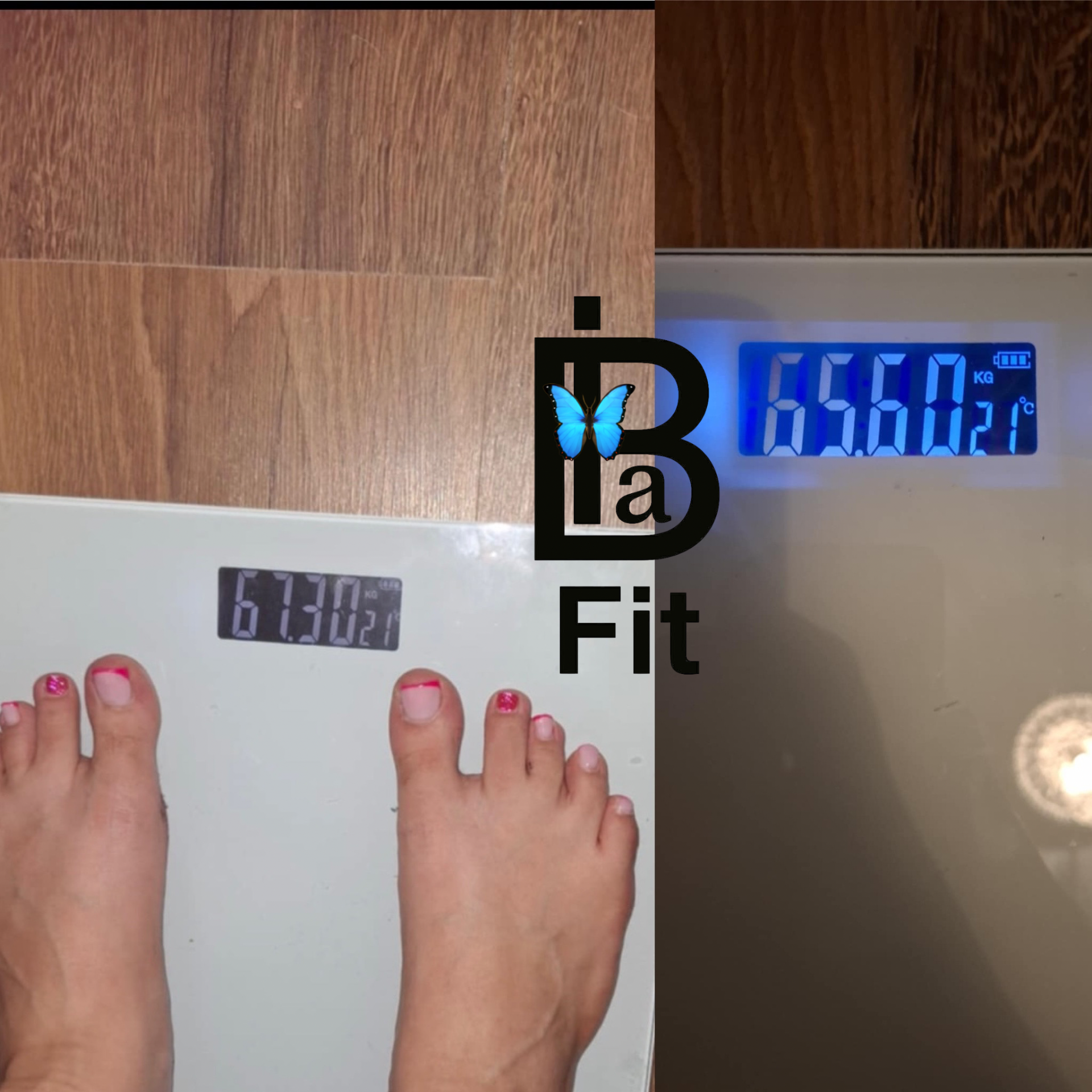 1 hét eredménye,-2,1kg
