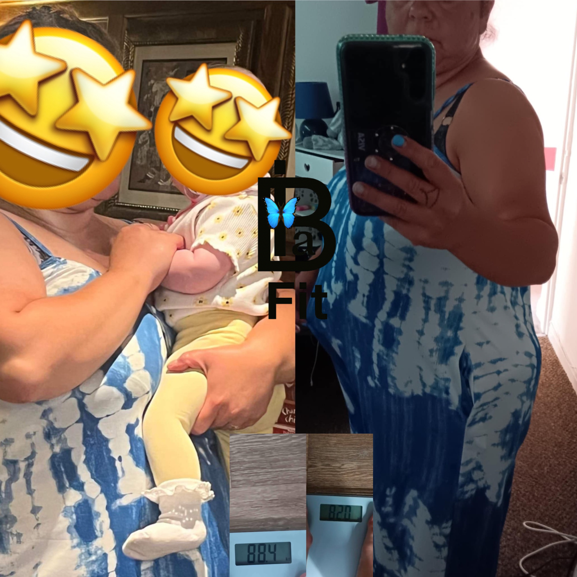 6. hét,-6,4kg